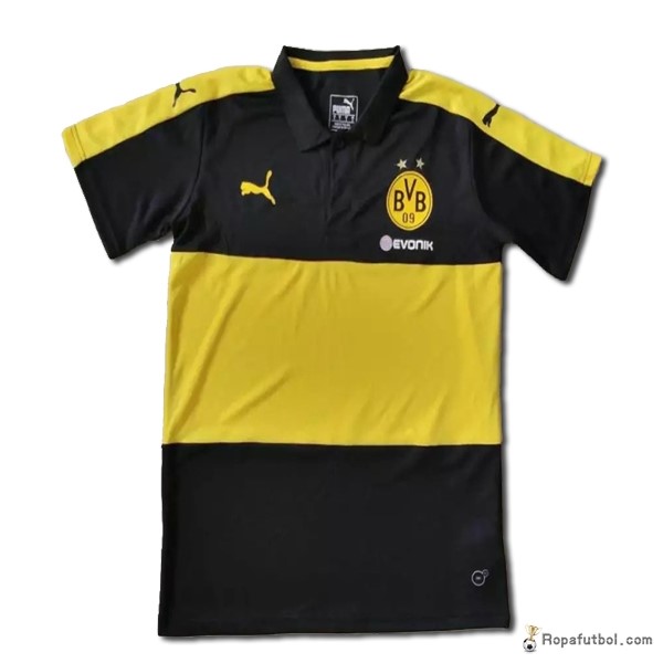 Polo Borussia Dortmund 2016/17 Negro Amarillo